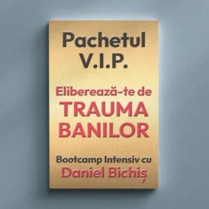 Pachetul VIP la Bootcamp Eliberează-te de Trauma Banilor