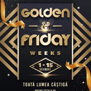Tombola Golden Friday, 1-15 noiembrie 2025
